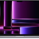 Apple MacBook Pro 16 M2 Pro – 16” Retina ეკრანი, Apple M2 Pro ჩიპი, 16GB ოპერატიული მეხსიერება, 512GB SSD და Space Grey დიზაინი – მძლავრი და ელეგანტური ლეპტოპი პროფესიონალებისთვის.