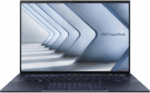Asus ExpertBook B9 14-inch OLED Laptop in Blue, featuring Intel Core i7 processor, 16GB RAM, 1TB SSD, ultra-lightweight design, and long-lasting battery for business professionals and on-the-go productivity
