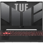 Asus TUF Gaming F15 (FX507ZI4-LP030) Mecha Grey - მაღალპერსონალური და გამძლე ლეპტოპი Intel i7 პროცესორით და NVIDIA GeForce RTX 4060 ვიდეოკარტით