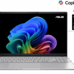 Asus VivoBook S 15 OLED (S5507QA-MA007W) Silver laptop, featuring a 15.6-inch OLED display, Intel Core i7 processor, and sleek design for work and entertainment.