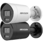 Hikvision 4MP PoE Bullet კამერა – AcuSense, შავი, 2.8mm, ღამის ხედვით