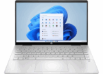 HP Pavilion x360 14-inch Convertible Laptop A16JVEA in Meteor Silver