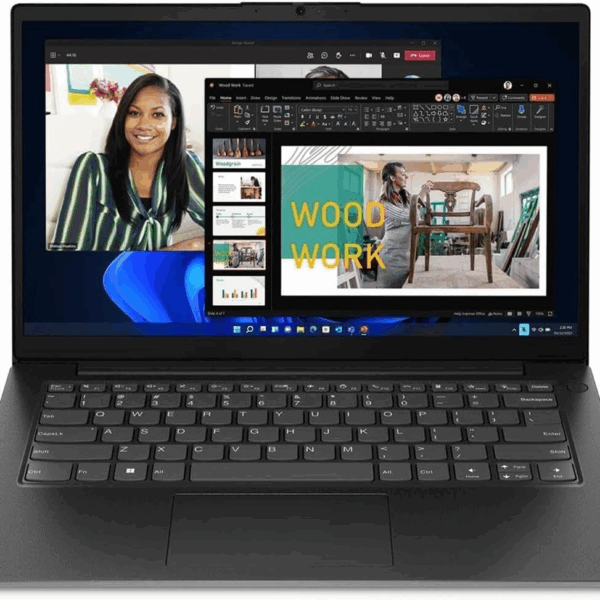 Lenovo V14 G4 IRU 14-inch laptop, AMD Ryzen processor, 8GB RAM, 256GB SSD, Black