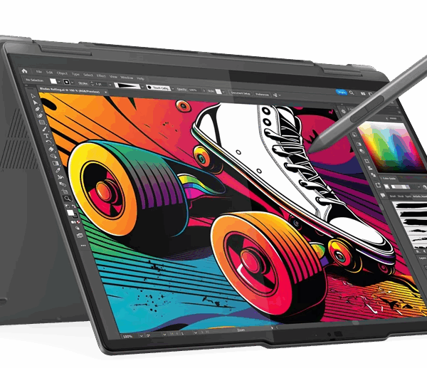 Lenovo Yoga 7 14-inch 2-in-1 touchscreen laptop, Intel Core i7, 16GB RAM, 1TB SSD, Storm Grey
