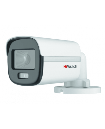 Hiwatch DS-T200L(B) 2MP HD-TVI ბულეტ კამერა 2.8mm ლინზით და ღამის ხედვით