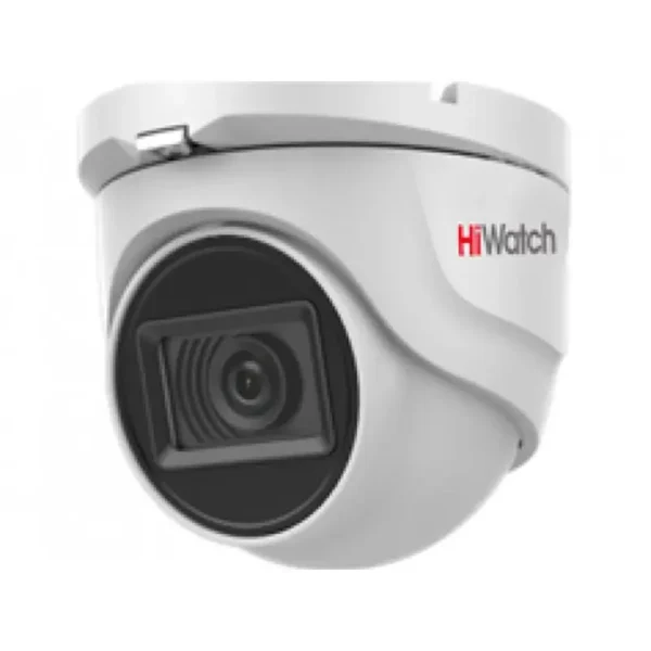 Hiwatch DS-T803(B) 8MP HD-TVI უსაფრთხოების კამერა 2.8mm ლინზით – გარე/შიდა გამოყენებისთვის"