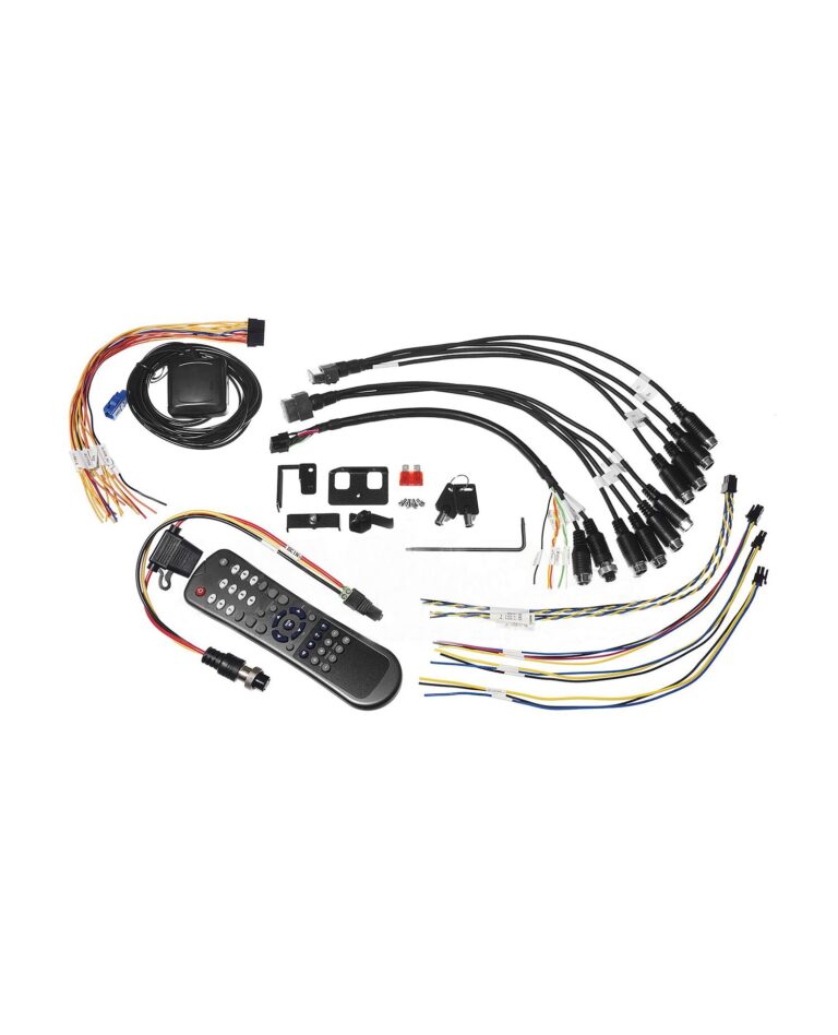 DS-MP5604-SD/GLF(Lite) KIT IO კაბელი – I/O გადამყვანი DVR სისტემებისთვის, საავტომობილო მონიტორინგისთვის