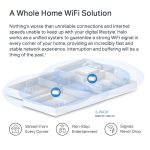 როუტერი Halo H80X(2-pack), WiFi-6,AX3000 Whole Home Mesh Wi-Fi System - Image 12