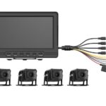 საავტომობილო სისტემების კამერის და მონიტორის კომპლექტი AE-VD2501A-A