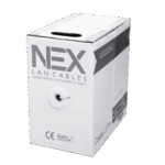 ქსელის კაბელი - Cat5e UTP 20% სპილენძი, შიდა გამოყენების, 305 მეტრი