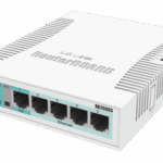 5 პორტიანი გიგაბიტიანი მართვადი სვიჩი SFP პორტით