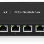 5 პორტიანი PoE სვიჩი 24 ვ