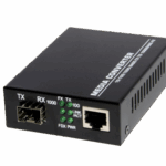 მედიაკონვერტორი SFP მოდულის მხარდაჭერით 1გბ