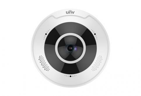 IP კამერა - 12მპ, VF, Dome, IK10, 360°, Mic, SD, ANR, Speaker, Uniview