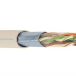 ქსელის კაბელი - Cat5e FTP LSZH 24AWG 100% სპილენძი შიდა გამოყენების 305 მეტრი