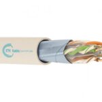 ქსელის კაბელი - Cat6 FTP 23AWG LSZH 100% სპილენძი შიდა გამოყენების 305 მეტრი