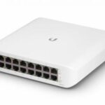 16 პორტიანი UniFi Lite სვიჩი 8 PoE af/at პორტით