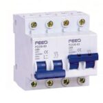 ორი ენერგიის წყაროს ხელით გადამრთველი 63A 2P+2P