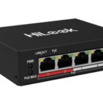 PoE სვიჩი - 4 PoE (at/af) პორტი, არამართვადი, HiLook