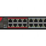 PoE სვიჩი - 16 PoE (at/af) პორტი, არამართვადი, HiLook