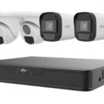 ანალოგური კამერების კომპლექტი - 2 ბულეტ, 2 Dome კამერა