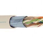ქსელის კაბელი - Cat5e FTP PVC 25AWG 100% სპილენძი შიდა გამოყენების 305 მეტრი