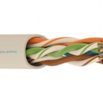 ქსელის კაბელი - Cat5e UTP PVC 25AWG 100% სპილენძი შიდა გამოყენების 305 მეტრი