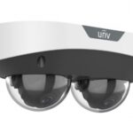 IP კამერა - 2*4მპ, 2.8მმ, Dome, IK10, Mic, SD, ANR, UMD, Uniview