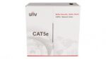 ქსელის კაბელი - Cat5e UTP 100% სპილენძი შიდა გამოყენების 305 მეტრი, UNIVIEW