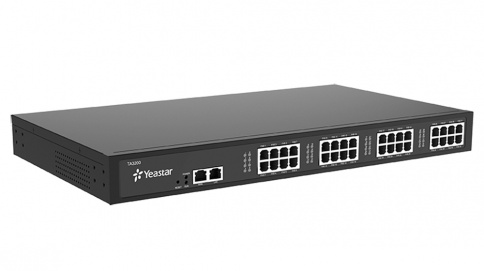 FXS VoIP Gateway TA3200 ანალოგური ხაზების ციფრულ VoIP ქსელზე გადაყვანისთვის