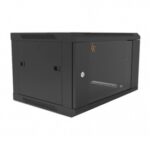 კედლის საკომუნიკაციო კარადა (რეკი) - 12U, 600x450მმ,  50კგ დატვირთვით, LE