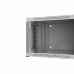 კედლის საკომუნიკაციო კარადა - 7U, 600x450მმ, თეთრი, Mirsan