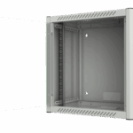 კედლის საკომუნიკაციო კარადა - 12U, 600x450მმ, თეთრი, Mirsan