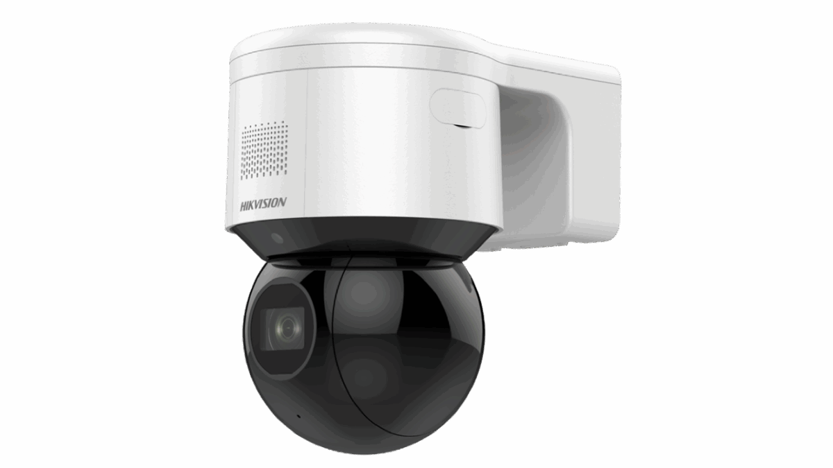 კამერა,IP,PTZ,Hikvision,DS-2DE3A404IW-DE,4mp,Dome,IR50m,4xO.Z,DarkFighter,Micro SD,Mic - Image 1