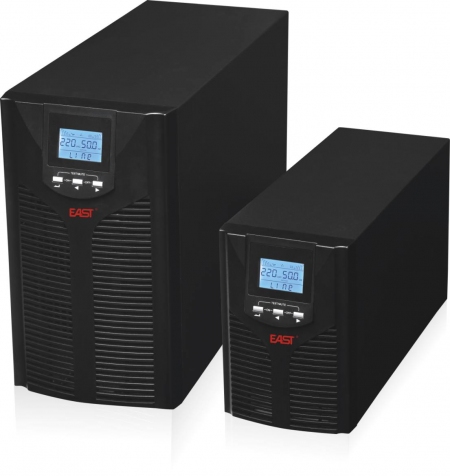 უწყვეტი კვების წყარო - EA901H - 1KVA/900W, 36V/6A, Tower, LCD, SNMP slot, RS-232, On-line (აკუმულატორის გარეშე)