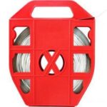 SAE 201 უჟანგავი ფოლადის ლენტი 19მმx0.7მმ, 50მ