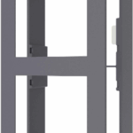 დომოფონის ჩარჩო 2 მოდულისთვის DS-KD-ACW2