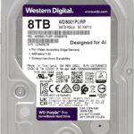 მყარი დისკი, Western Digital, 8 TB, HDD,WD8001PURA-64B6VY0,8T,7200,3.5"S3,WD