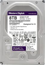 მყარი დისკი, Western Digital, 8 TB, HDD,WD8001PURA-64B6VY0,8T,7200,3.5"S3,WD