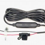 კვების ბლოკის კაბელი საავტომობილო რეგისტრატორისთვის AE-DF7351, საავტომობილო სისტემებისთვის