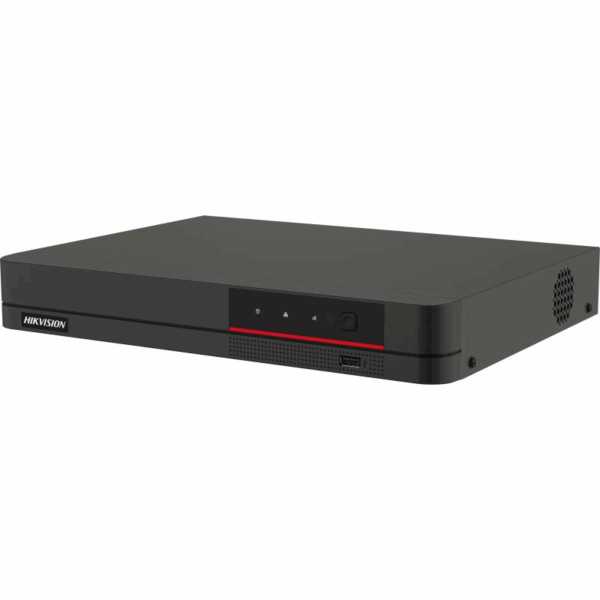 ჩამწერი NVR, Hikvision, DS-7604NI-K1/4P/4G, 1sata, 4ch, poe