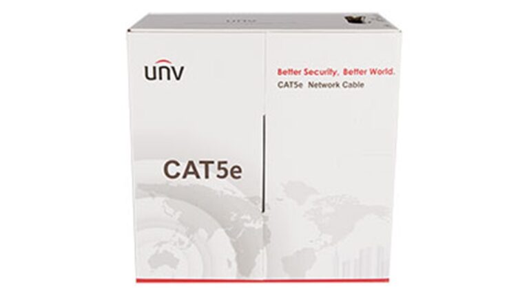 UNIVIEW Cat5e UTP ქსელის კაბელი 305მ 100% სპილენძი შიდა გამოყენებისთვის