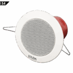 CH-32TN - ხმამაღლამოლაპარაკე  შეკიდულ ჭერში მონტაჟის EN 54-24 3" 100v  3-6-1.5 w