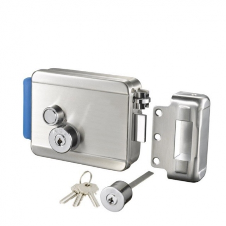 საკეტი (ნაკლადნოი, ზედაპირზე მონტაჟის) ACM Y091 Stainless steel electric control  RIM Lock