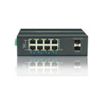 სვიჩი TT-5802GE 8 x 1000Mbit POE,2 x Gigabit Fiber port DC 48V-57VDC,IEEE 802.3af/at, Total power:120W