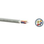 კაბელი გარე მონტაჟის CCTV 1+2 (Mini Coax + 2 x 0,50) PE (100m) (40975)